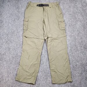 Boy‎ Scouts of America Switchback Pants Mens XL Green Convertible Cargo Nylon